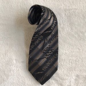 Bacharach Blue and Black Tie